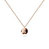 Solid 925 Sterling Silver Initial Alphabet Personalised Disc Necklace